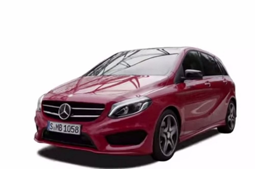 Η ανανεωμένη Mercedes B Class (video)