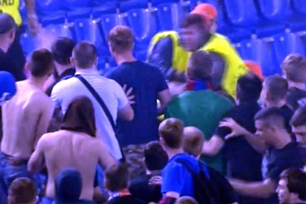 Champions League: Μαχαιρώθηκε οπαδός της ΤΣΣΚΑ Μόσχας (video)