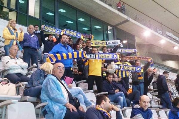 Αστέρας Τρίπολης: Λίγοι αλλά μαχητικοί οπαδοί στην Πόλη