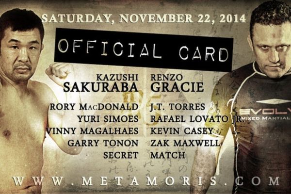 Metamoris 5: Στο πρόγραμμα ο Sakuraba (video)