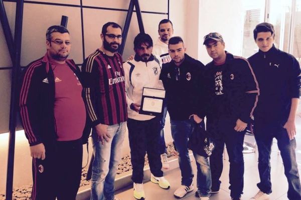 ΟΦΗ: Το Milan Club Salonicco βράβευσε Γκατούζο (photos)