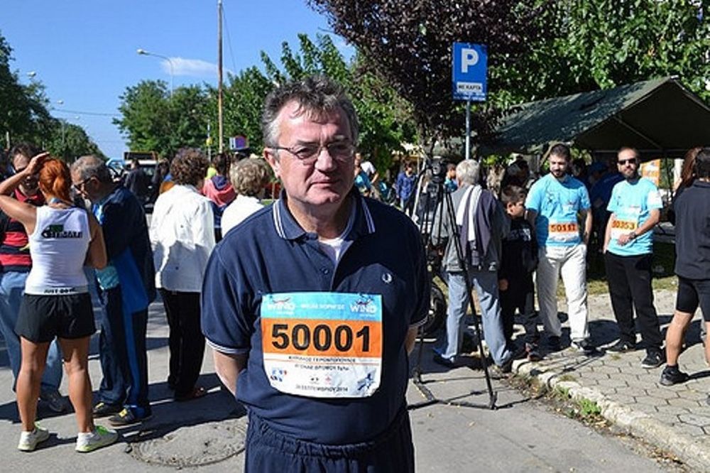 Συμμετείχε στο Run Greece o Άκης Γεροντόπουλος 