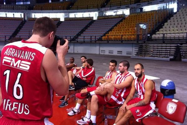Ολυμπιακός: Στα παρασκήνια της Media Day (video+photos)