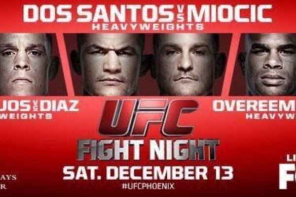 UFC on FOX 13: «Ψήσιμο» για Junior Dos Santos