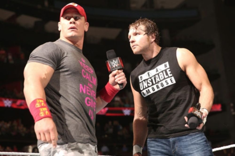 Raw: Πρόωρη σύγκρουση Cena με Ambrose (photos+videos)