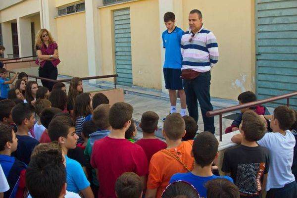 Τρίκαλα BC: Στο 7ο Γυμνάσιο (photos)