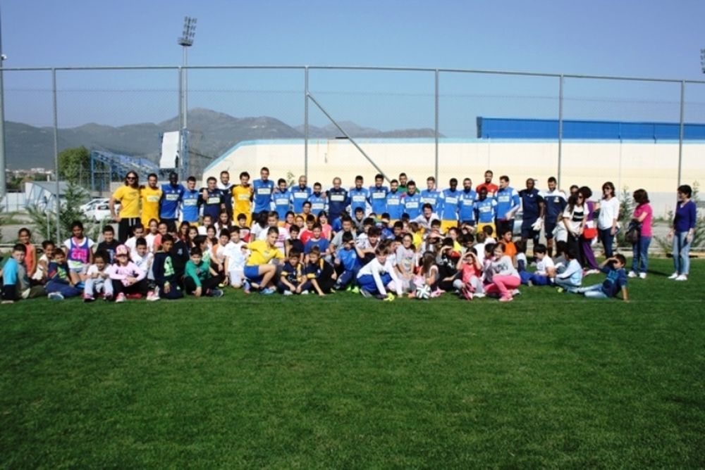 Αστέρας Τρίπολης: Επίσκεψη μαθητών στην προπόνηση (photos)