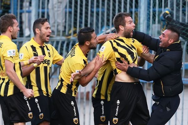 Αχαρναϊκός – ΑΕΚ 1-2: Το ξέσπασμα χαράς στο τέλος (photos)