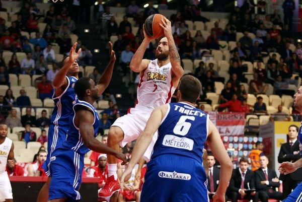 Basket League: Ολυμπιακός - Τρίκαλα BC 87-72 (photos)