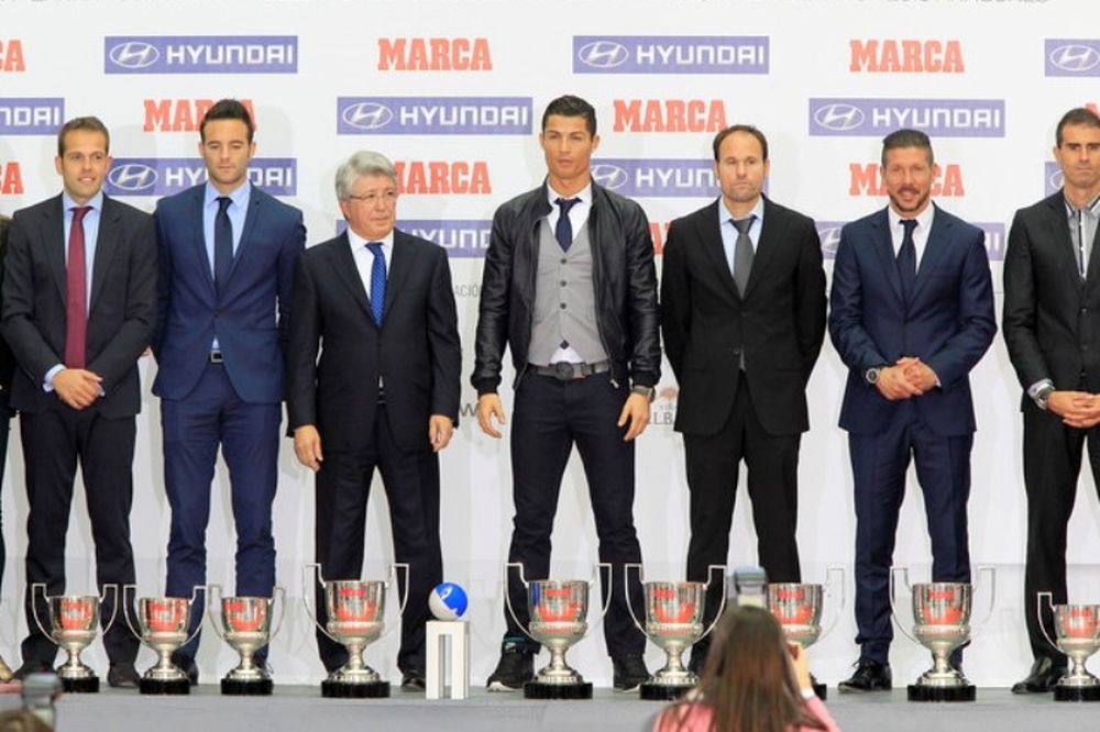 Η βράβευση των κορυφαίων της La Liga από τη Marca ( video+photos)