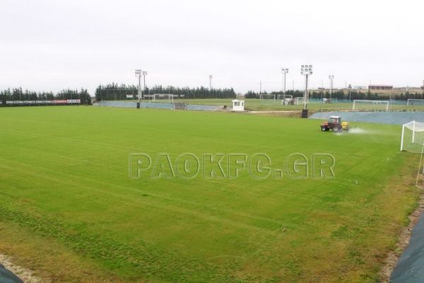 ΠΑΟΚ: Εργασίες στη Νέα Μεσημβρία (photos)