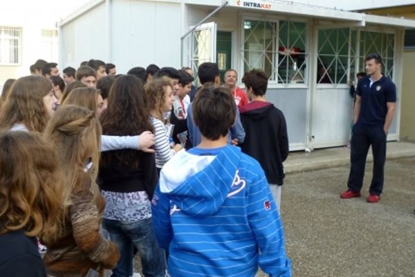 Κόροιβος Αμαλιάδας: Στο 1ο Γυμνάσιο (photos)