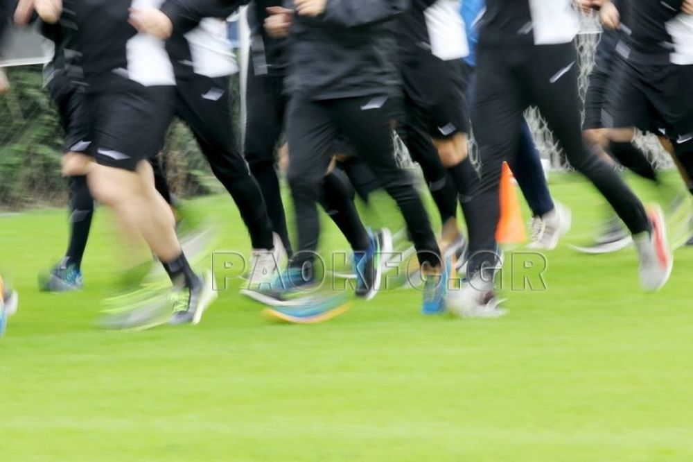 ΠΑΟΚ:  Τρέξιμο και αιματολογικές εξετάσεις 