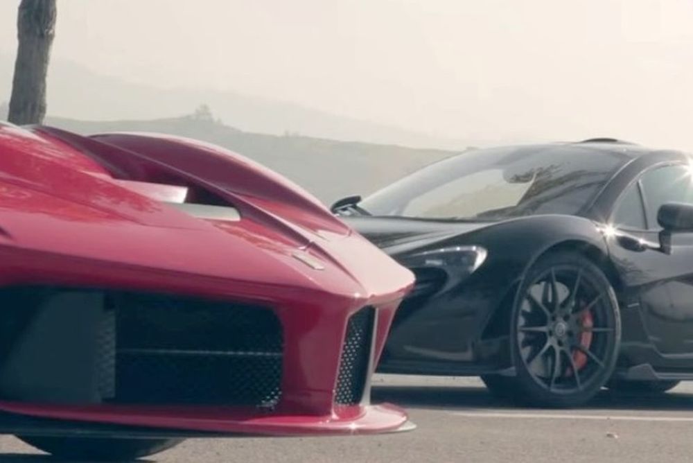 Video: LaFerrari εναντίον McLaren P1!