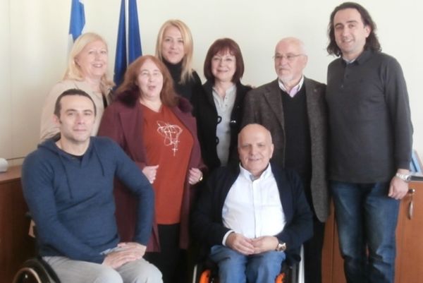 Ελληνική Παραολυμπιακή Επιτροπή: Συνάντηση με Δούρου (photos)