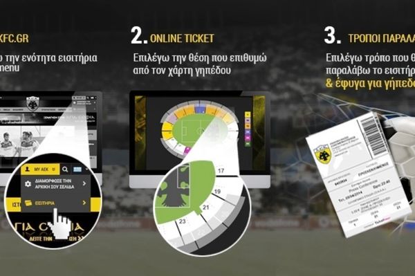 ΑΕΚ: Τα εισιτήρια με Φωστήρα