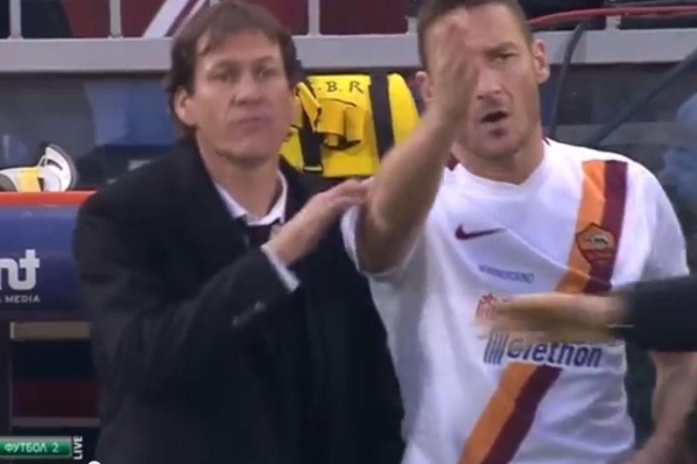 Αρνήθηκε το περιβραχιόνιο ο Τότι (video)