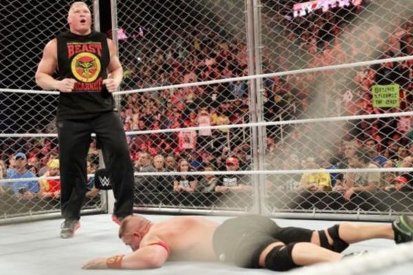 Raw: Στο κλουβί ο Brock Lesnar! (videos+photos)