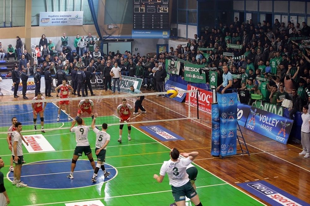 Volleyleague: Στην τηλεόραση το Παναθηναϊκός - Ολυμπιακός