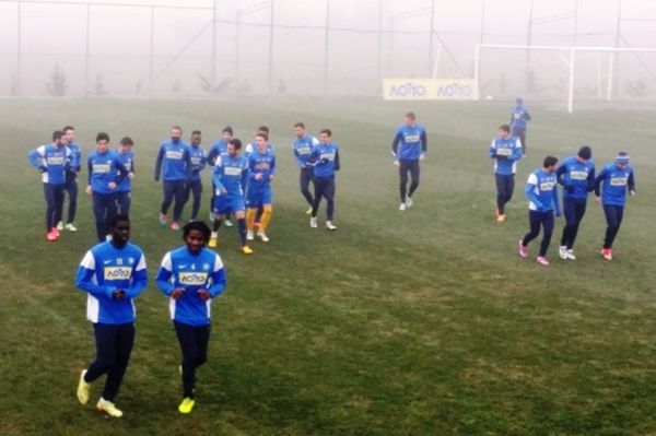 Αστέρας Τρίπολης: Προπόνηση στην... ομίχλη