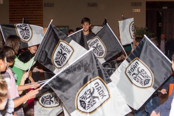 ΠΑΟΚ: Χριστούγεννα με τα παιδιά! (photos+video)