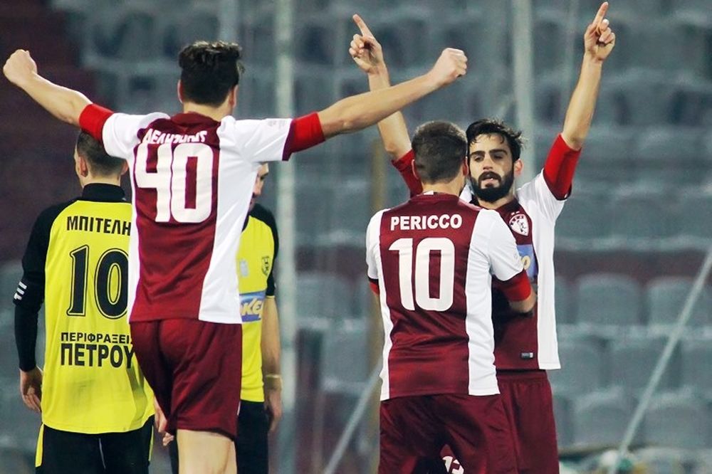 Λάρισα – Αναγέννηση Καρδίτσας 2-0: Τα γκολ και οι φάσεις του αγώνα (video)