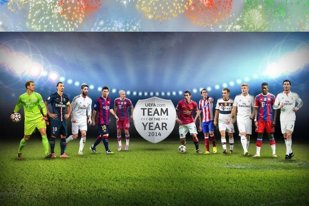 UEFA: Η κορυφαία ενδεκάδα του 2014 (video)