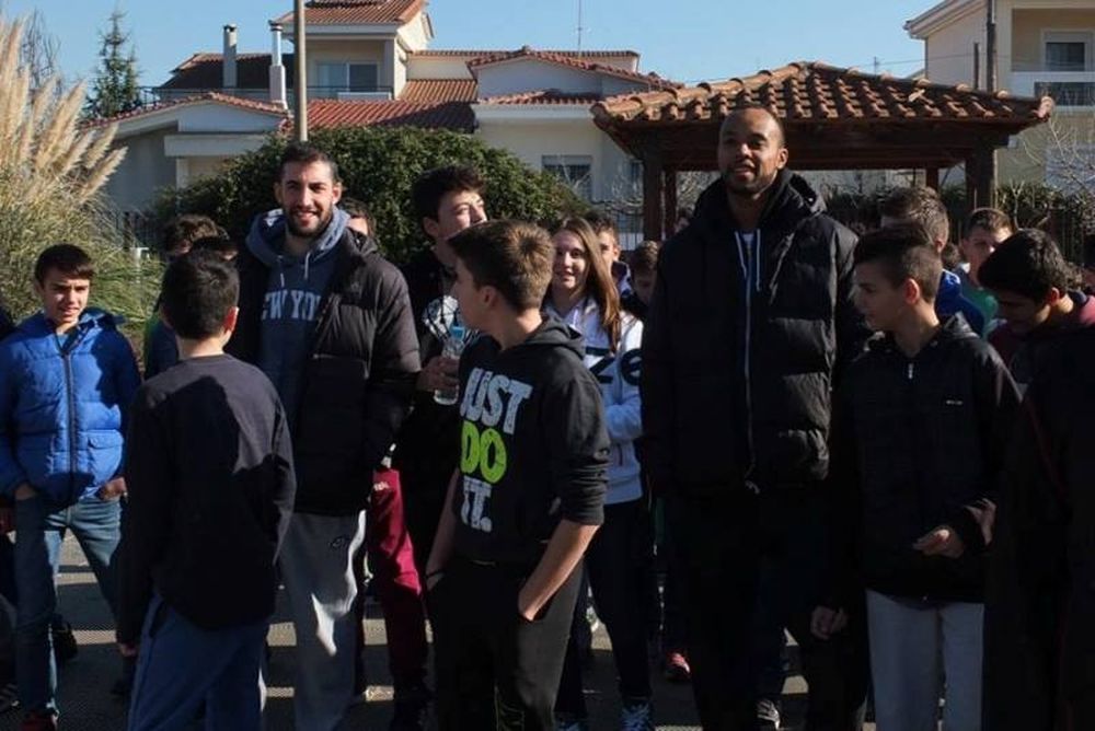 Τρίκαλα BC: Στο 7ο Γυμνάσιο (photos)