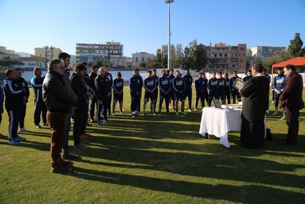 ΑΕΛ Καλλονής: Αγιασμός και κοπή πίτας (photos)