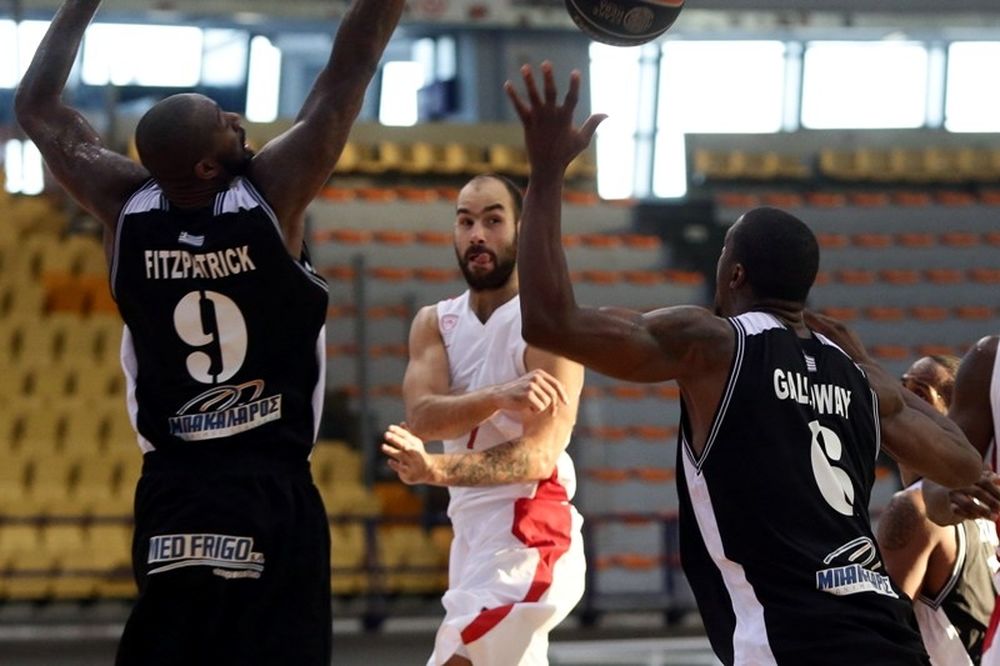 Basket League: Απόλλωνας Πατρών - Ολυμπιακός 56-67
