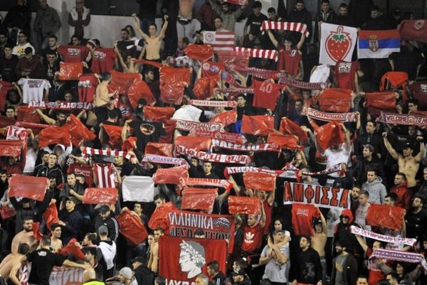 Ολυμπιακός: «Κόκκινη» η Περιβόλα (photos)