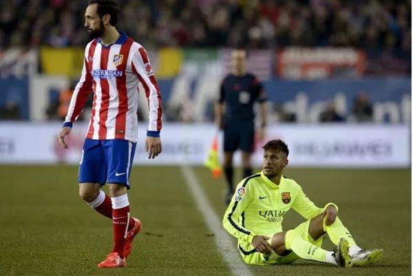 Η  προκλητική χειρονομία  του Χουανφράν στον Νεϊμάρ (video)