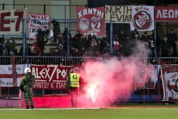 Βέροια – Ολυμπιακός: Ένταση στο ημίχρονο (photos)