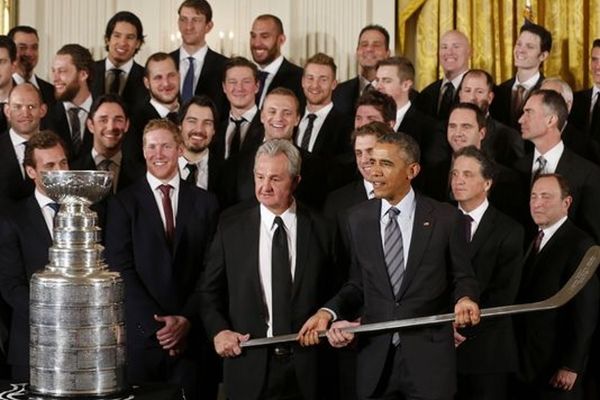 NHL: Τιμήθηκαν οι Κινγκς από τον Obama