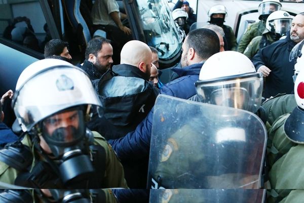 ΠΑΟΚ - Ολυμπιακός: Η άφιξη του Ολυμπιακού στην «Τούμπα» (photos)
