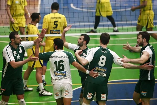 Α1 βόλεϊ: Παναθηναϊκός – ΑΕΚ 3-0 (photos)