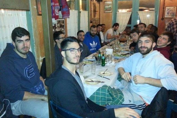 Τρίκαλα BC: Αποφορτίστηκαν με δείπνο (photos)