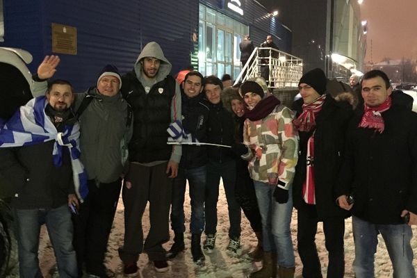 Ολυμπιακός: Τους… ζέστανε (video+photos)