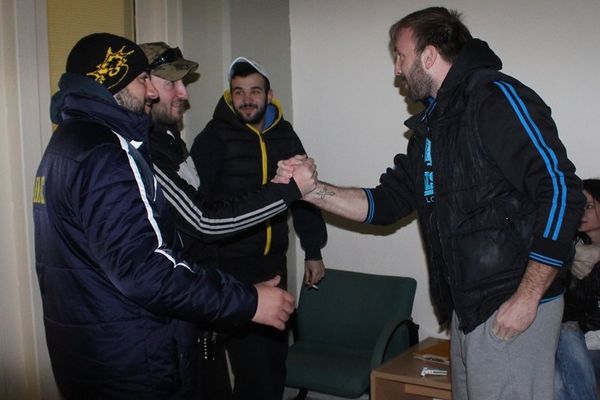 ΑΕΚ: Σύνθημα νίκης (photos)