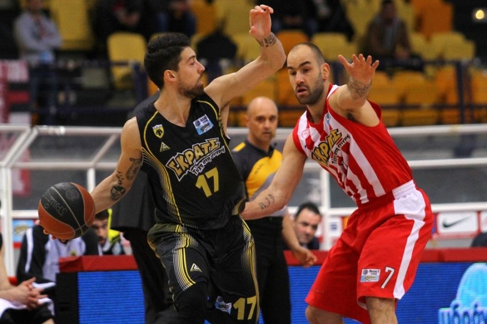 Basket League: Ολυμπιακός - ΑΕΚ 83-77 (photos)