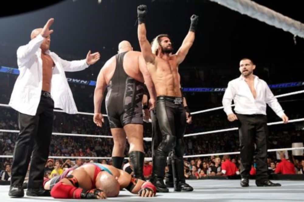 SmackDown: Χαοτική νίκη για Seth Rollins (photos+videos)