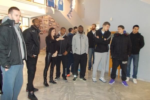 Άρης: Επίσκεψη στο Μουσείο της ΧΑΝΘ (photos)