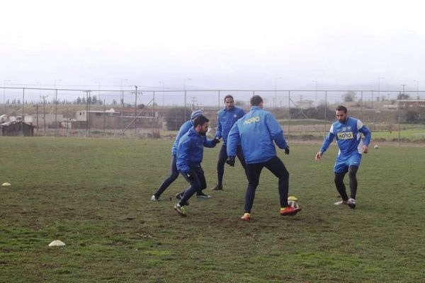 Αστέρας Τρίπολης: Χαλάζι στην προπόνηση