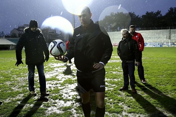 Πανθρακικός – Ολυμπιακός: Το χρονικό της αναβολής (photos)