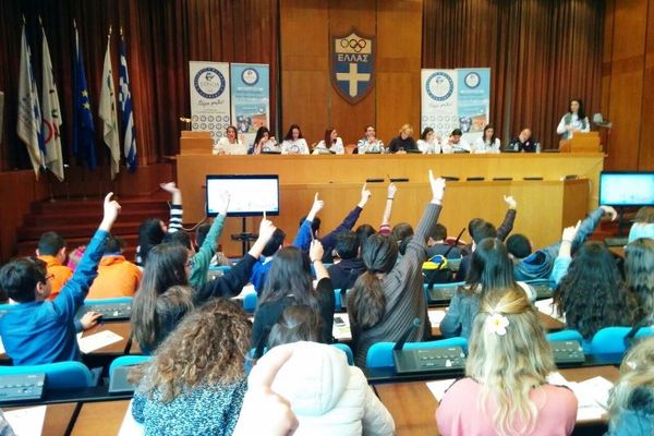 ΕΘΝ.Ο.Α: Παρουσία μαθητών στα «Εργαστήρια Ολυμπισμού» (photos)