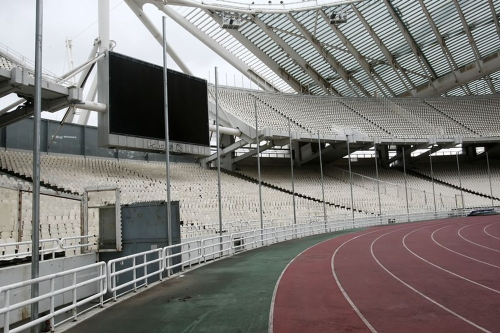 ΑΕΚ - Ολυμπιακός: Τα έργα στο ΟΑΚΑ (photos)