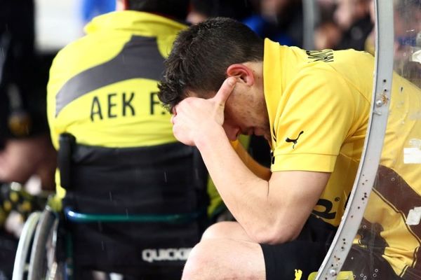 ΑΕΚ – Ολυμπιακός: Η απογοήτευση των «κιτρινόμαυρων» (photos)