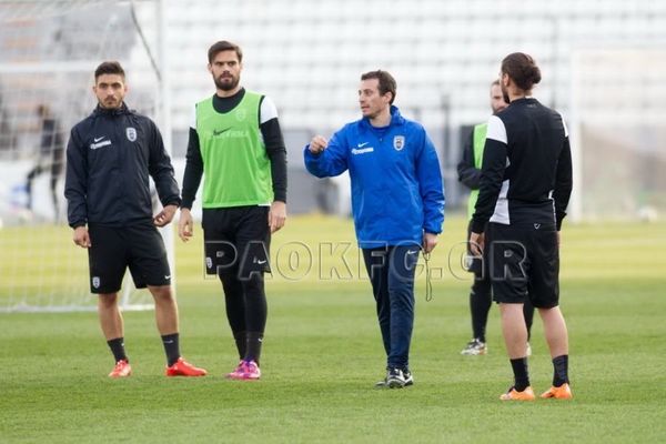 ΠΑΟΚ : Η προπόνηση με Γεωργιάδη (photos+video)