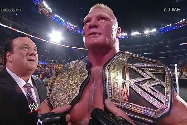 WWE: Νέο συμβόλαιο με Brock Lesnar!