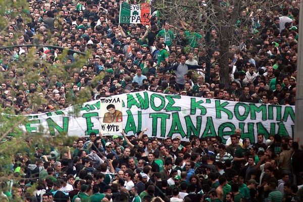 Παναθηναϊκός: Όταν ο κόσμος βγαίνει στο δρόμο (videos+photos)